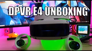 DPVR E4 New PCVR 2023 Unboxing [upl. by Ardnoek]