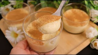 quick spanish dessert Recipe No oven no gelatin  no flour  in 5 minutes  melts in your mouth [upl. by Zoi]