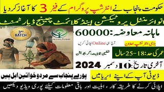 environment internship 2024 batch 3 pakistanenvironment internship 2024 batch3 last date todayjob [upl. by Feucht]