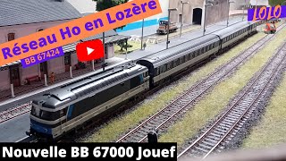 Locomotive diesel BB 67400 Isabelle [upl. by Caryl]