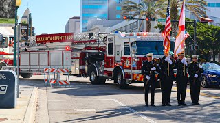 Sarasota County Fire Department Veterans Day Parade [upl. by Christabella]