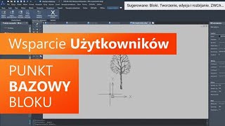 Jak przenieść obiekty do punktu 00 Punkt bazowy bloku [upl. by Reteip800]