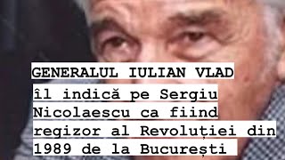 Iulian Vlad îl indică pe Sergiu Nicolaescu ca fiind “regizor” al Revoluției din 1989ceausescu [upl. by Enneicul405]