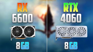 RX 6600 vs RTX 4060 Which GPU Reigns Supreme [upl. by Yniffit]