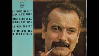 Georges Brassens  Le temps ne fait rien à laffaire 1961 – 4 La Ballade des cimetières [upl. by Elbart]