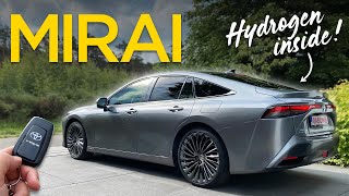 NEW Toyota Mirai  HYDROGEN car 182 hp  POV drive amp walkaround  ASMR  4K [upl. by Tneicniv]