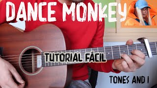 Cómo tocar quotDance Monkeyquot Tones and I en Guitarra TUTORIAL FÁCIL [upl. by Neuberger]