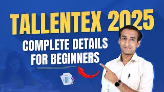 Complete TALLENTEX 2025 Details for Beginners  Online amp Offline Modes  ALLEN [upl. by Reiners]