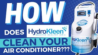 How does HydroKleen clean your air conditioner [upl. by Katti34]