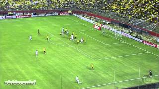 Gol  Barcelona EQU 0 x 1 Grêmio BRA  Sulamericana 2012  26092012  Globo HD [upl. by Ayikal348]