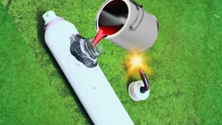 how to make spray paint gun  gaus diy spray paint [upl. by Joerg]