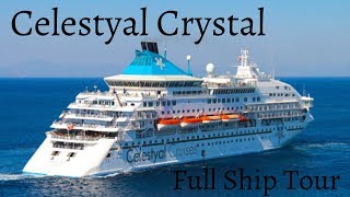 Celestyal Crystal  Full Ship Tour [upl. by Yatnod]