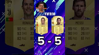 Ronaldo vs Messi 😈 FIFA Card Battle [upl. by Trenna903]