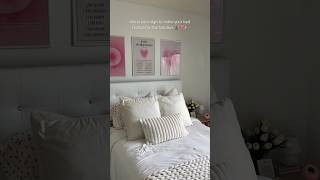 christmas bedding refresh🎄💗 christmas aesthetic cleaning organization thatgirl holidayseason [upl. by Sahpec]