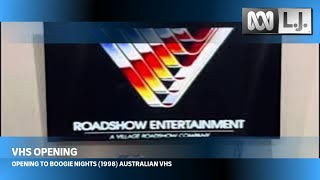 Opening to Boogie Nights 1998 Australian VHS [upl. by Annawat70]