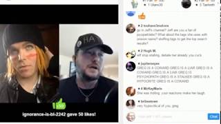 Onision amp Joy Sparkle quotdebatequot YouNow With special guests 062017 [upl. by Sila228]