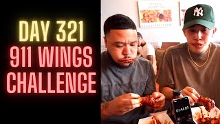 I challenged Peaks100 to eat the SPICIEST WINGS in the DMV [upl. by Colly405]