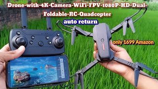 E88 Drone 4K HD Dual Camera  E88 pro drone 4k hd dual camera [upl. by Adnama]