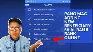 HOW TO ADD A NEW BENEFICIARY TO AL RAJHI BANK ONLINE TAGALOG 2019 [upl. by Amatruda]