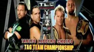 WWE TLC Tables Ladders amp Chairs 2009 Match Card [upl. by Blondelle]