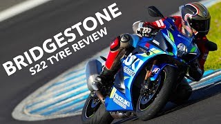 Bridgestone Battlax S22 tyre review with technical insight  BikeSocial [upl. by Nottus]