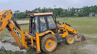 JCB 3dx 2009 model working work restarted again new season started tsjian54 [upl. by Aniraz]