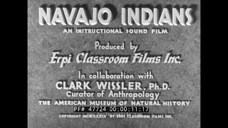 NAVAJO INDIANS DINÉ 1940s ENCYCLOPEDIA BRITTANICA EDUCATIONAL FILM 47594 [upl. by Adilen]