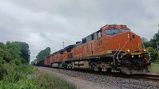 IampO AC4400CW unit runs through grafton Road [upl. by Nere]