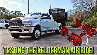 Does The Kelderman Air Ride Really Help The Ram 5500 Cab amp Chassis Ride Like A Cadillac  Luxe RV [upl. by Eben]