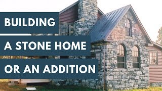 Building a Stone Home Handmade House TV 115 [upl. by Ittap]