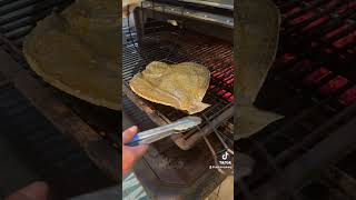 Turbot food grill bbq [upl. by Pengelly]