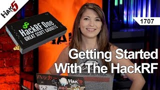 Getting Started With The HackRF Hak5 1707 [upl. by Oberstone]