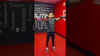 How to do Standing Dumbbell Front Raises [upl. by Jamnis]