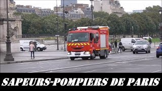 Pompiers de Paris nouvelle sirène [upl. by Christean613]