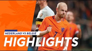 Highlights Nederland  België 9112016 [upl. by Ynohtnacram710]