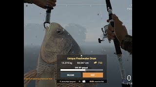 Fishing Planet – How to catch Unique Freshwater Drum at SaintCroix Lake Michigan [upl. by Akissej426]