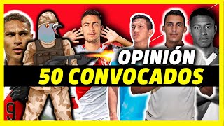 50 CONVOCADOS DE GARECA  ANÁLISIS PRELISTA COPA AMÉRICA  SELECCIÓN PERUANA [upl. by Eelyma]