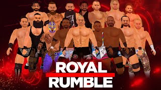 WWE ROYAL RUMBLE 2020 Highlights  WR3D 2K20 [upl. by Meaghan]