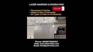 Advanced Laser Marking on Cylindrical Makeup Containers in Cosmeticsadvancedmarking [upl. by Ayikat]