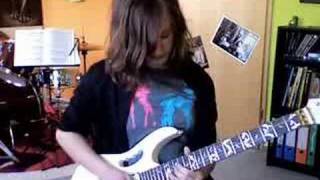 Yasi Hofer playing Building The Church by Steve Vai [upl. by Fishback769]