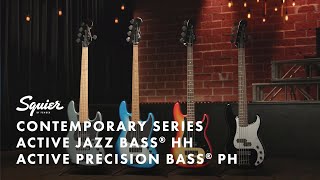 Exploring The Squier Contemporary Series Basses  Fender [upl. by Adlemy471]