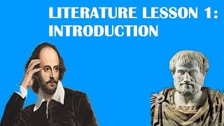 English Literature Lesson 1 Introduction [upl. by Wolcott199]