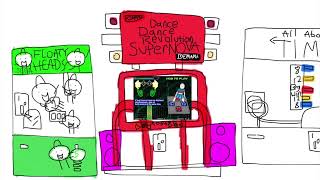 Junior watches DDR How to Play at Chuck E Cheese’s at Oceanside CA and Gets Grounded [upl. by Annaierb119]