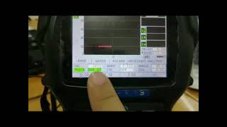 11 of 14 Manual UT Olympus Panametrics Epoch LTC Angle Beam Calibration [upl. by Hurff]