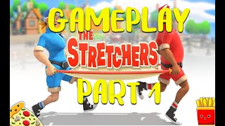 The Stretchers gameplay for Nintendo Switch  Walkthrough part 1 [upl. by Auqinihs]