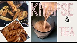 KHAPSE  Tibetan snack recipe [upl. by Arretnahs]