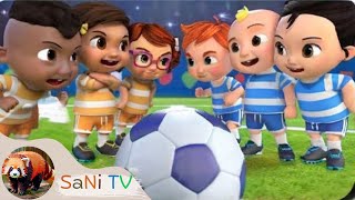 Soccer Song Football Song ⚽ SaNi TV Nursery Rhymes amp Kids Songs 33 [upl. by Pier]