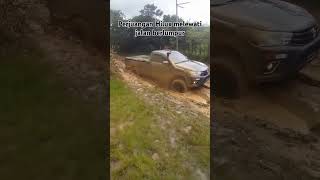 Toyota Hilux shortvideo shorts automobile offroad toyota hilux driver masukberanda trending [upl. by Kcirddot]