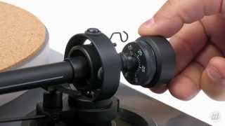 Tonearm Setup Video For ProJect Debut Carbon  Music Hall MMF 22 [upl. by Melan]