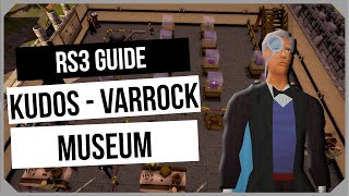 RS3 ALL Kudos  Varrock Museum Guide  Ironman Friendly  RuneScape 3 [upl. by Coppins279]